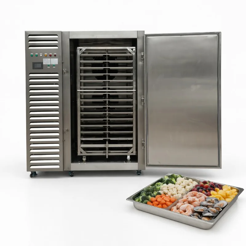 Airo Commercial Quick Freezer Machine -80°C Ultra Low Temperature Blast Freezer with 22 Tray