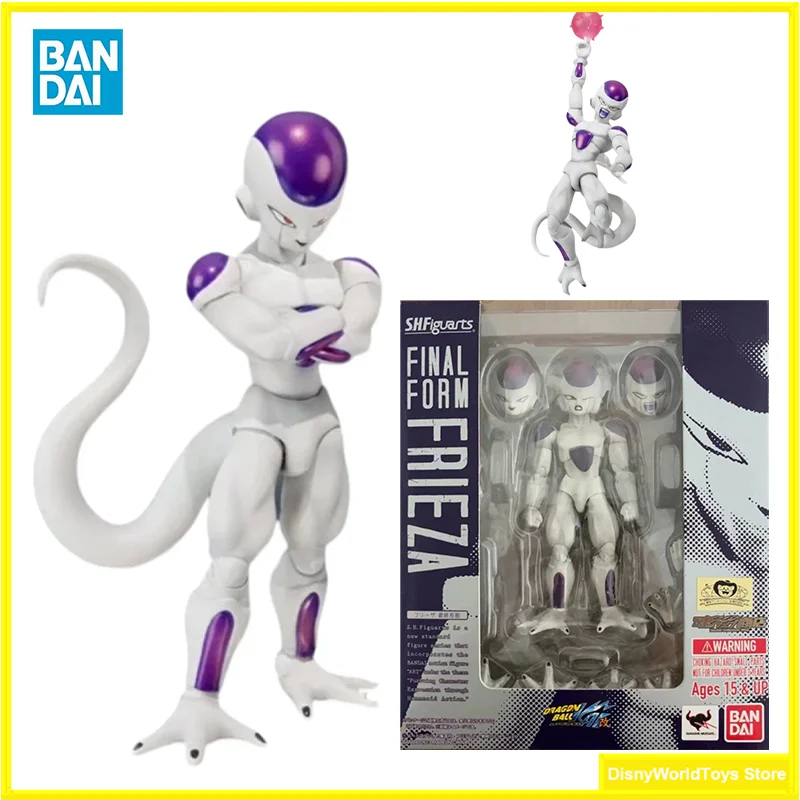 

100% Original Bandai S.H.Figuarts SHF Frieza Final Form Fukkatsu 1.0 Dragon Ball Super In Stock Anime Action Figures Model Toys