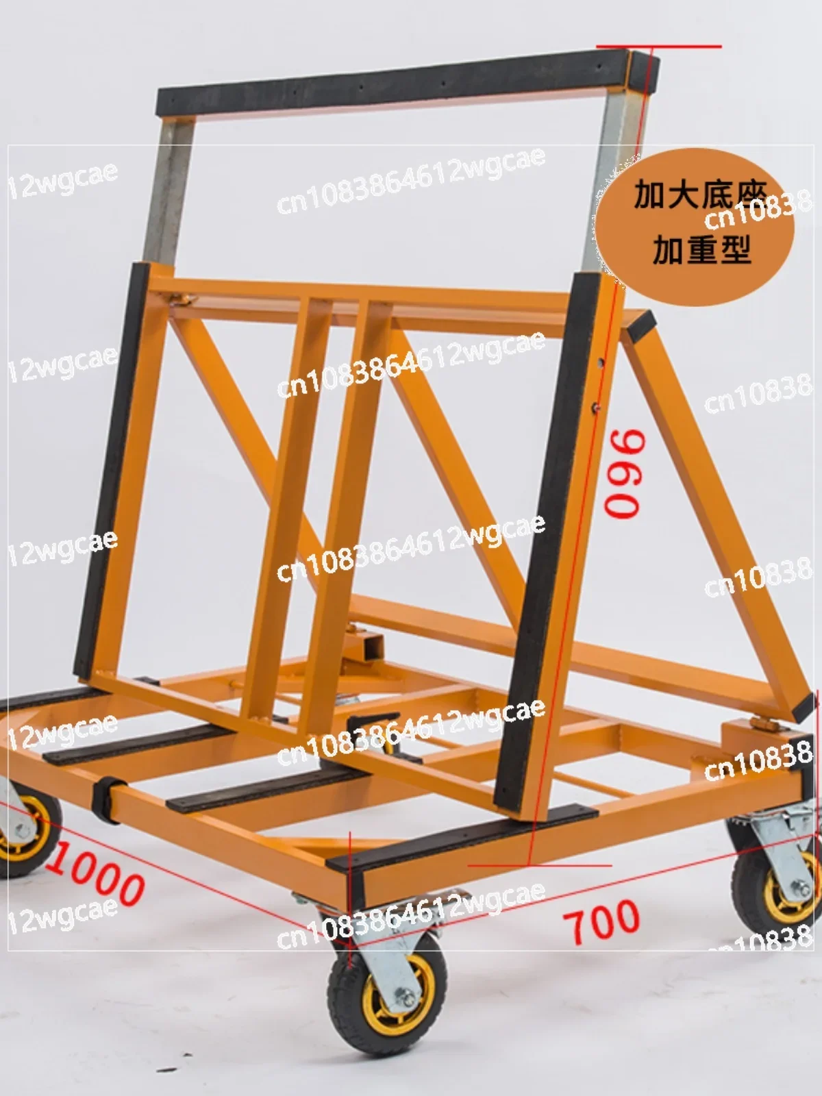 Foldable and retractable doors and windows, large glass cart, board handling, handicraft, heavy-duty material cart