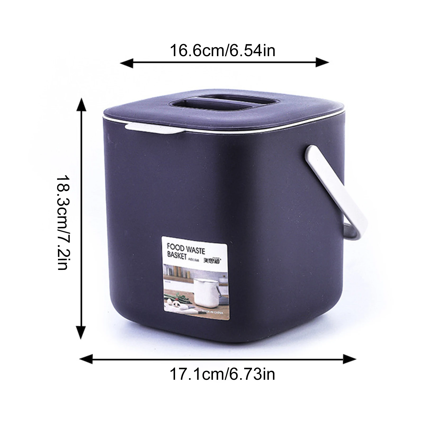 Lixeira de bancada com tampa,  - Compost Bin Countertop avaliação e preço