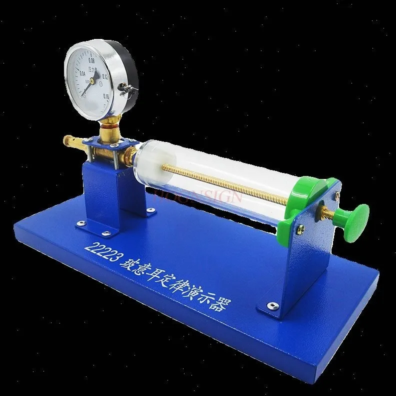 Pressure and volume relationship demonstrator, physics experimental equipment, teaching instruments
