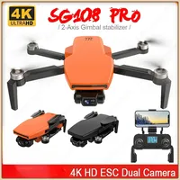 ZLL SG108 Pro GPS Drone Profesional4K HD Dual Camera Two Axis Anti Shake Gimbal 5G WIFI FPV Drones ESC RC Quadrocopter Dron Toy