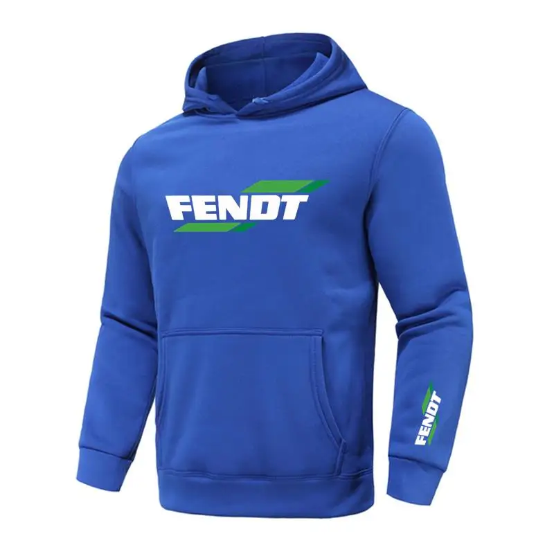 Fashion Hoodie Men Tractor FENDT Sweatshirt with Print Autumn Winter Streetwear Women Casual Pullover Hoody Male