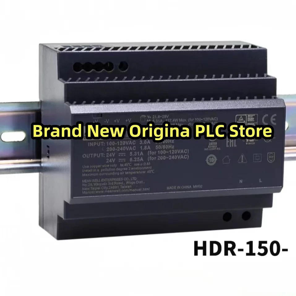 

HDR-150-24 HDR-150-48 Mean Well power supply new original