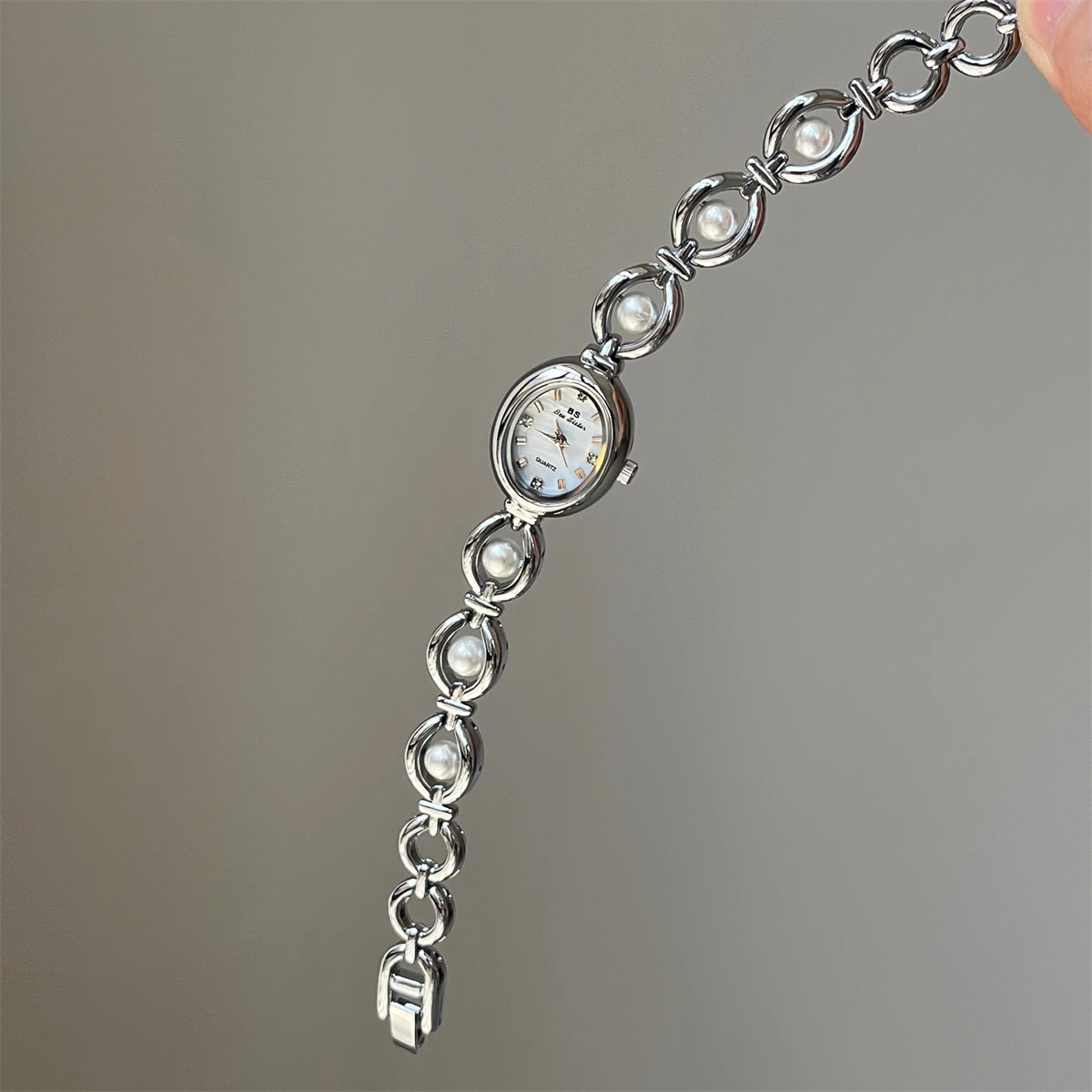 Elegant Women'S Watch, Oval Bracelet Watch, Versatile And Sophisticated Design, Exquisite Women'S Stainless Steel Wristwatch.