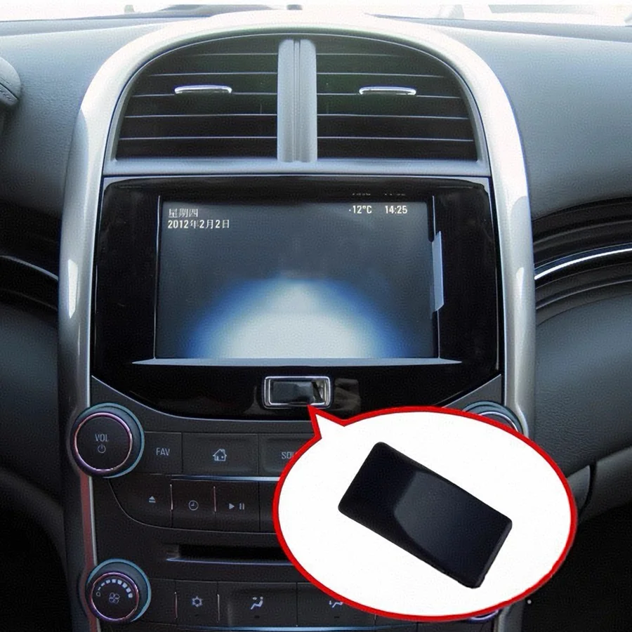 

Кнопка навигационного экрана Wooeight для Chevrolet Malibu 2012-2014, сменная кнопка переключения, декоративная крышка переключателя, аксессуары