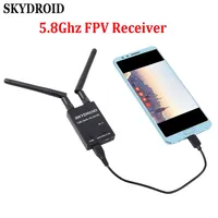 SKYDROID 5.8Ghz 150CH FPV Receiver UVC 5.8G Dual Receiver Double Antenna OTG Smartphone For Android Phone RC Drone Parts