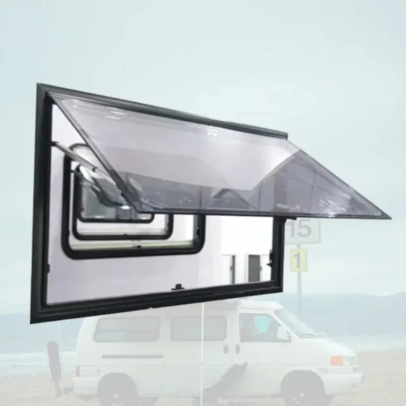 Best Quality Promotional Aluminum Alloy 1300x600mm RV Right Angle Window Manufactured In China