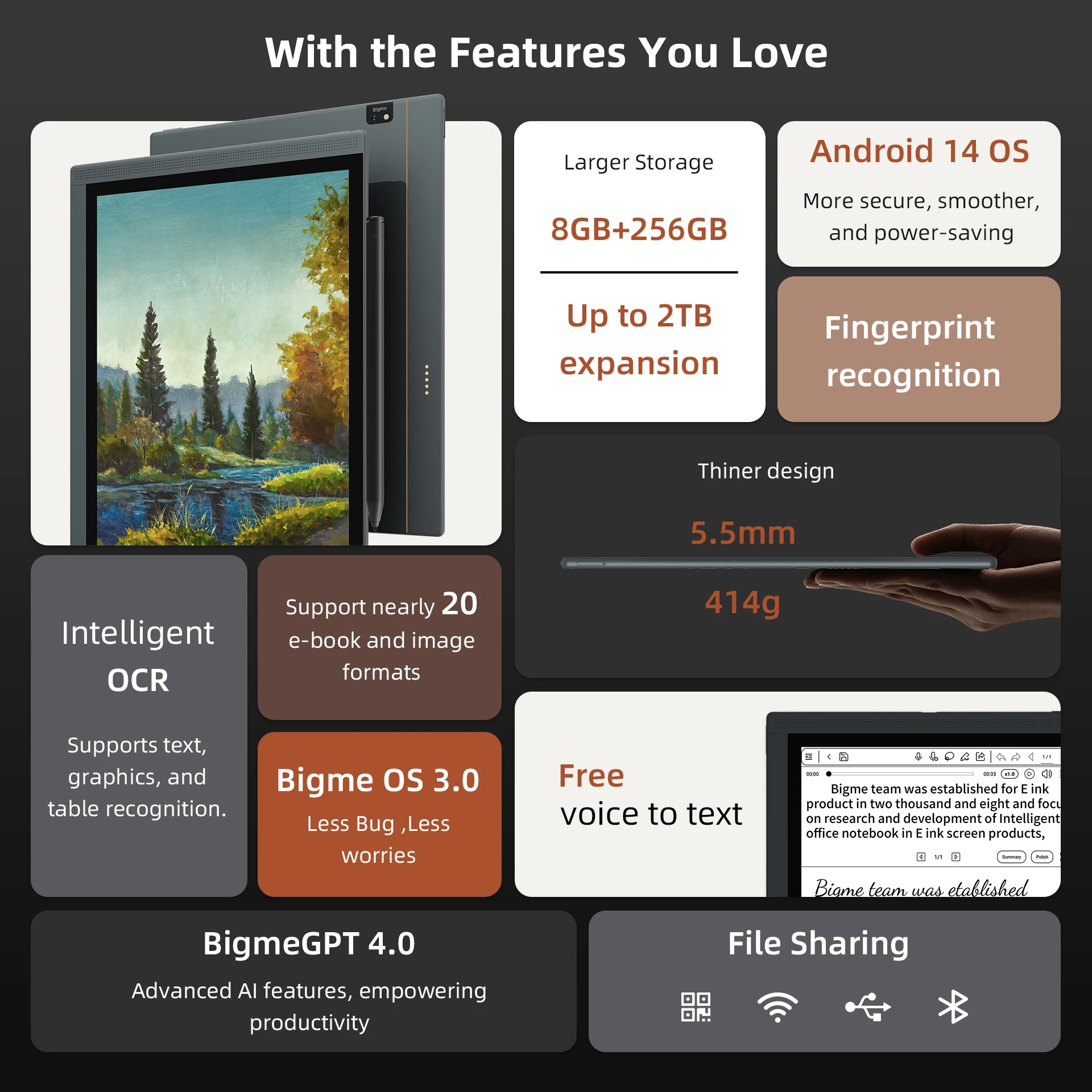 Bigme B1051C Pro 10.3