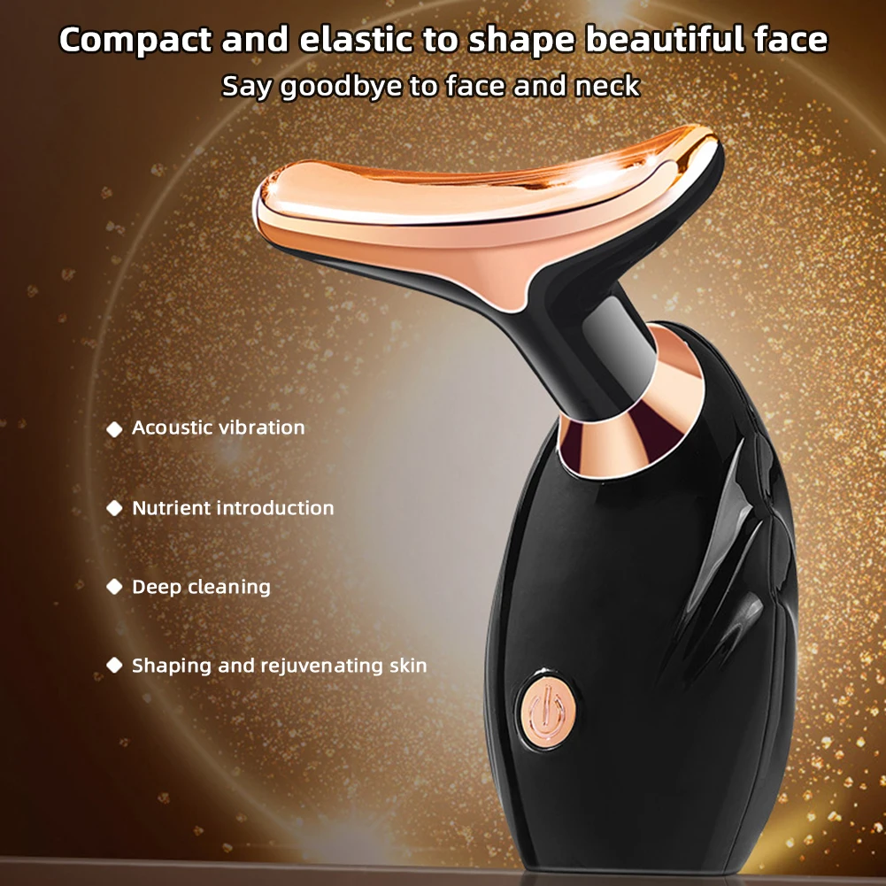 2023 Sonic-vibration Beauty Instrument Portable Handheld Face Tightening Massager Beauty Health Skin Care Home Appliance