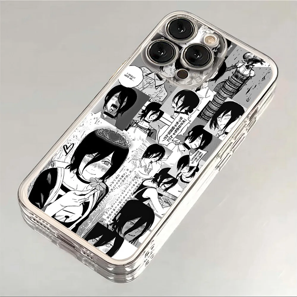 Coque de téléphone Anime Cool tronçonneuse homme Reze, étui pour Samsung A07 A36 A26 A56 A16 A06 A55 A35 A25 A15 A05 A54 A34 A24 A14 A13 A53 A33