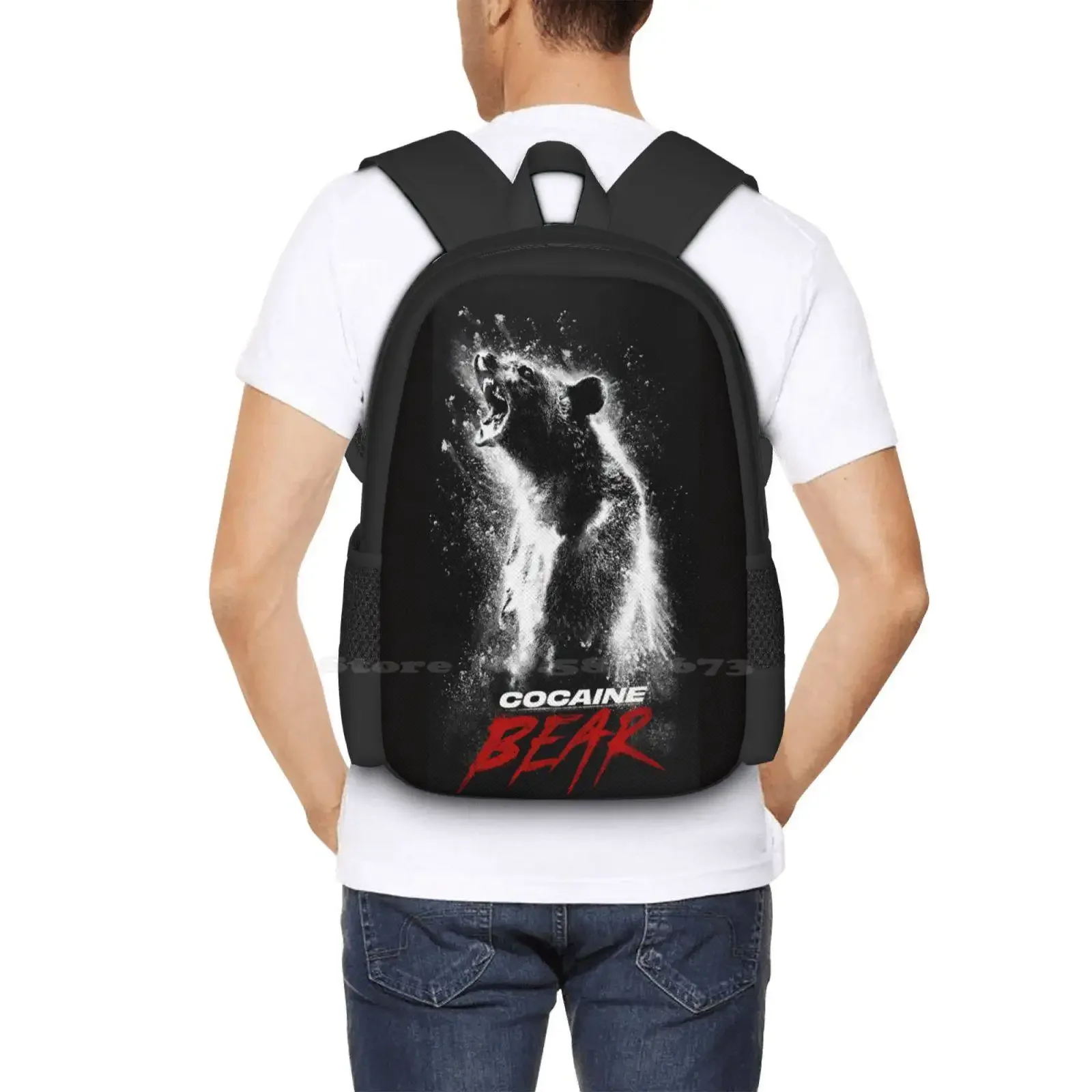 الكوكايين الدب رائجة البيع حقيبة مدرسية على ظهره حقائب الموضة الكوكايين الدب 2023 الكوكايين الدب الإصدار الكوكايين الدب مقطورة الكوكايين الدب