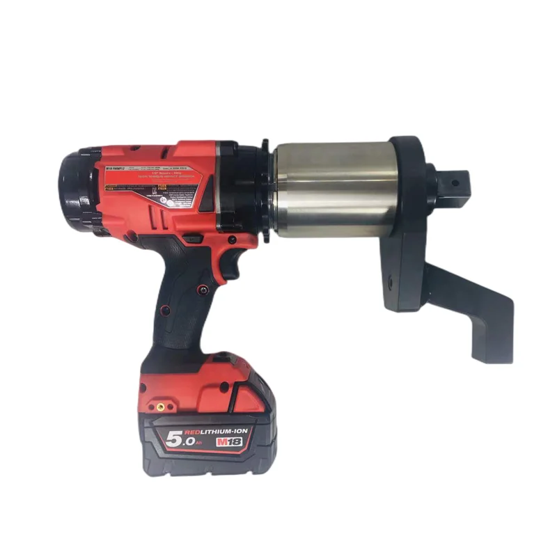 1600/2000/3000/4000N.m High-Speed Electric Lithium Battery Powered Torque Wrench Cordless with Digital Display