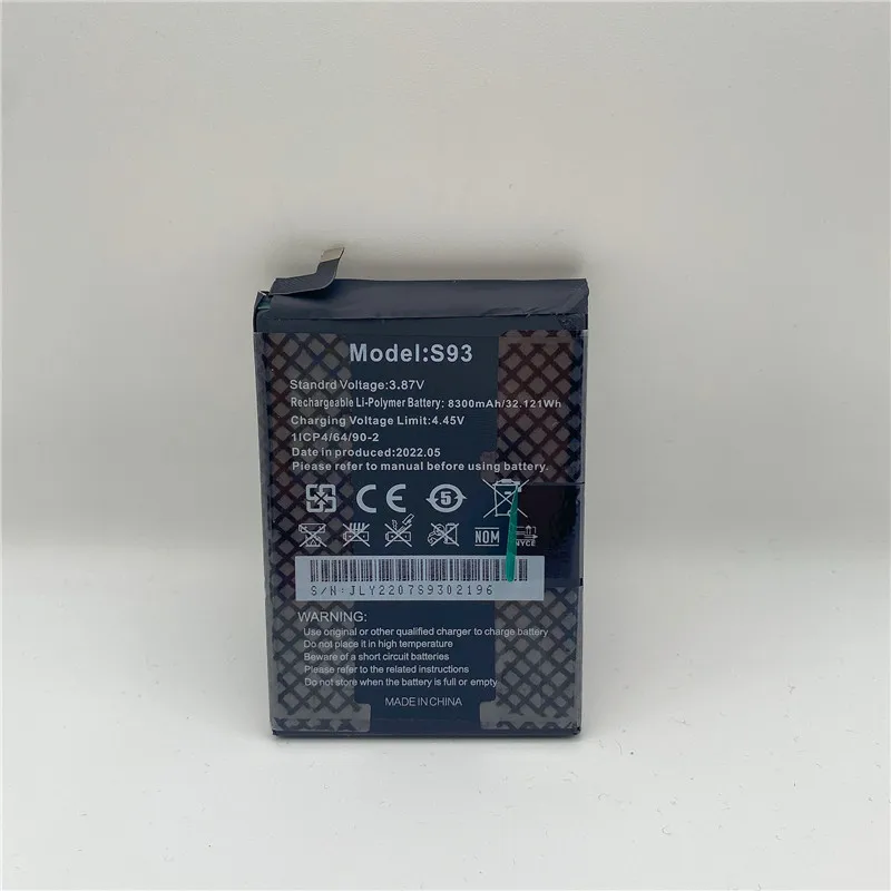 100% Original Battery for OUKITEL IIIF150 R2022 battery 8300mAh Long Standby Time For OUKITEL Battery