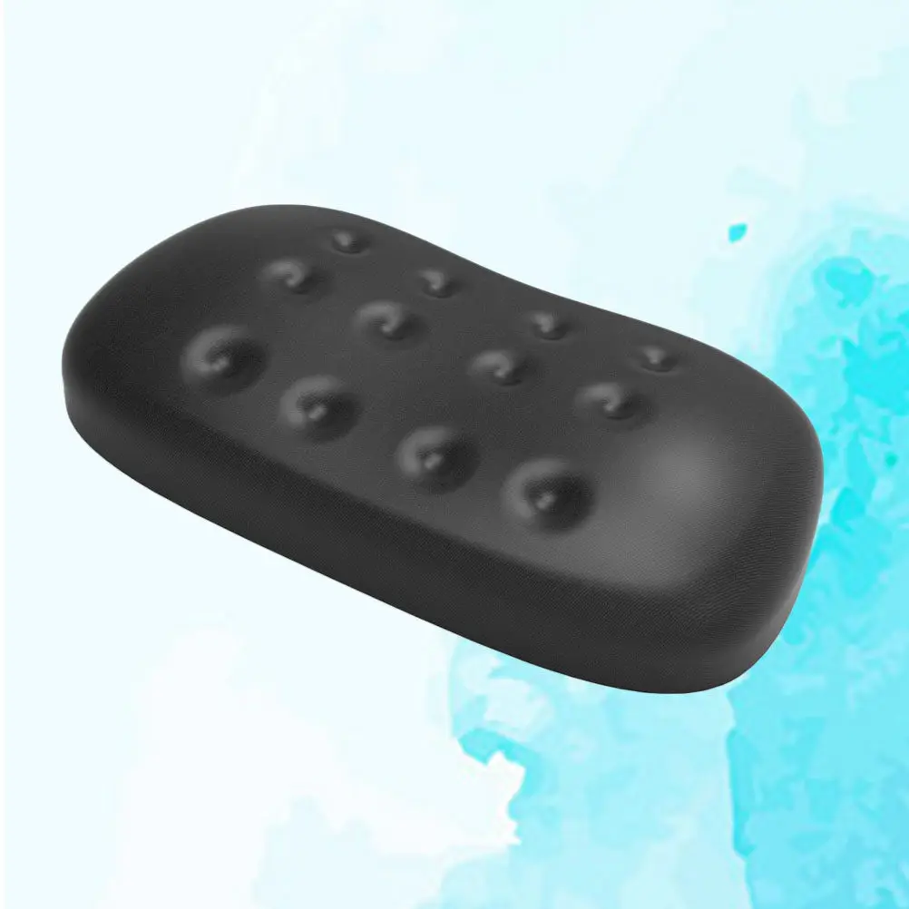 Mouse Wrist Rest Pad Black Premium Memory Hand Support for Office Computer Laptop Improve Wrist Posture Relieve Elbow Shoulder