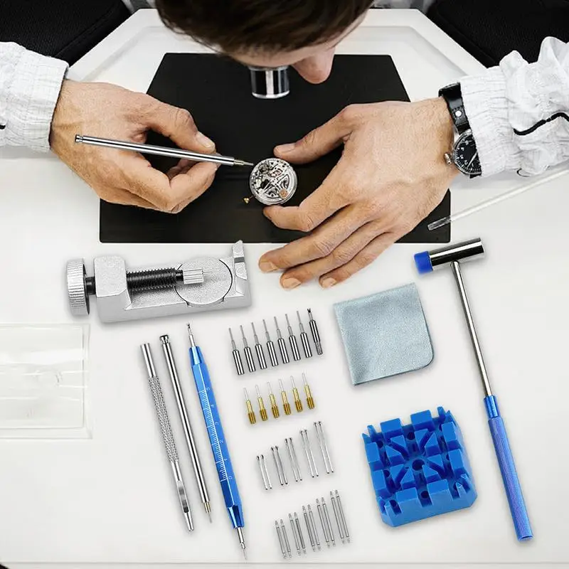 

Watch Adjustment Tool Kit Watch Band Remover Tool Multifunctional Watch Repair Kit Watch Band Adjustment Tool Versatile Watch