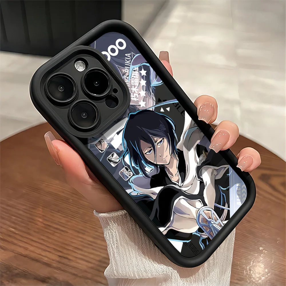 Anime B-Bleachs Hot Phone Case For IPhone 17 16e 16 15 14 13 12 11 Air Pro Max Mini XR XS X 7 8 6 6s Plus Soft TPU Back Cover