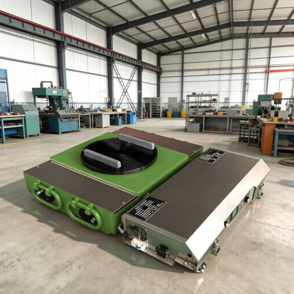 Electric Moving Skate Remote Control Tank Transporter Electric Heavy Load Transport Machine for Factory Equipment Handling