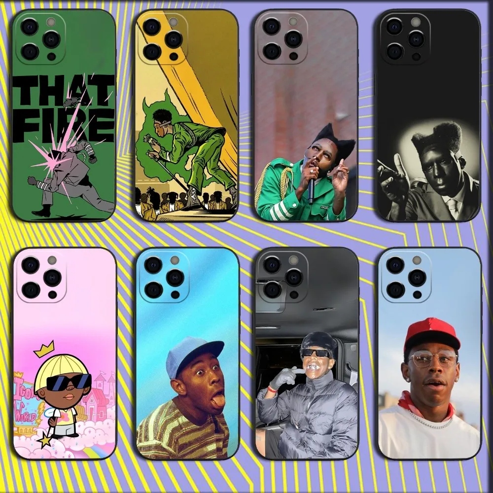 

Tyler The Creator I-IGOR Phone Case For iPhone 16,15,14,13,12,11,Pro,X,XS,Max,XR,Plus,Mini Soft Black Cover