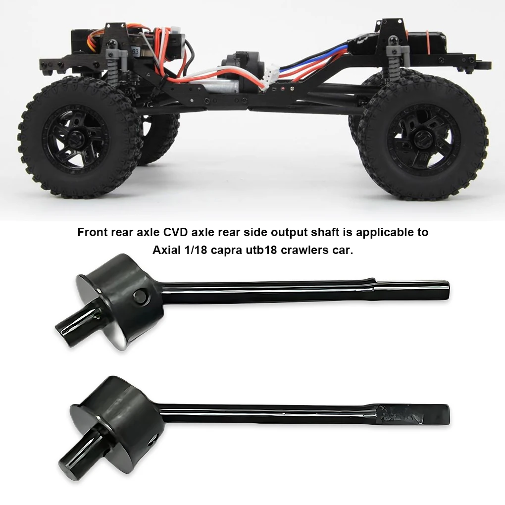 RCGOFOLLOW 2piece Steel Super Balance Front CVD Shaft For 1/18 Rc Front CVD Shaft HOBBYPLUS 1810178 RC Car Accessories