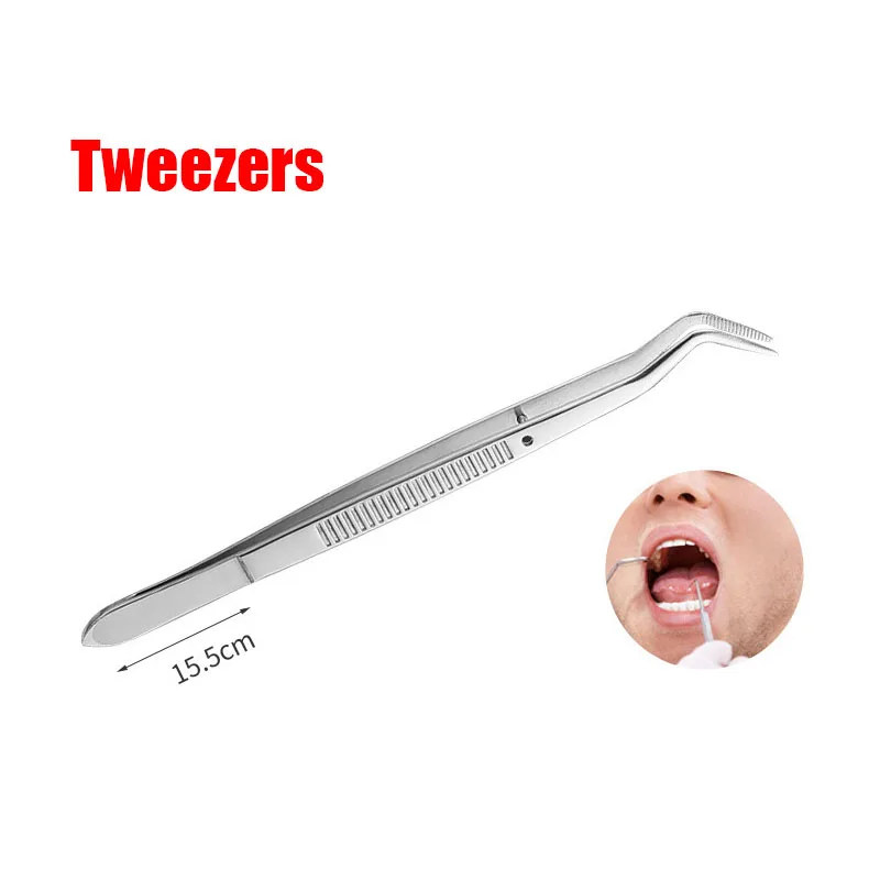 Imagen 6: Herramienta de limpieza dental de acero inoxidable, elimina la suciedad de los dientes, limpia las manchas de los dientes y protege la cavidad bucal. Herramientas dentales.