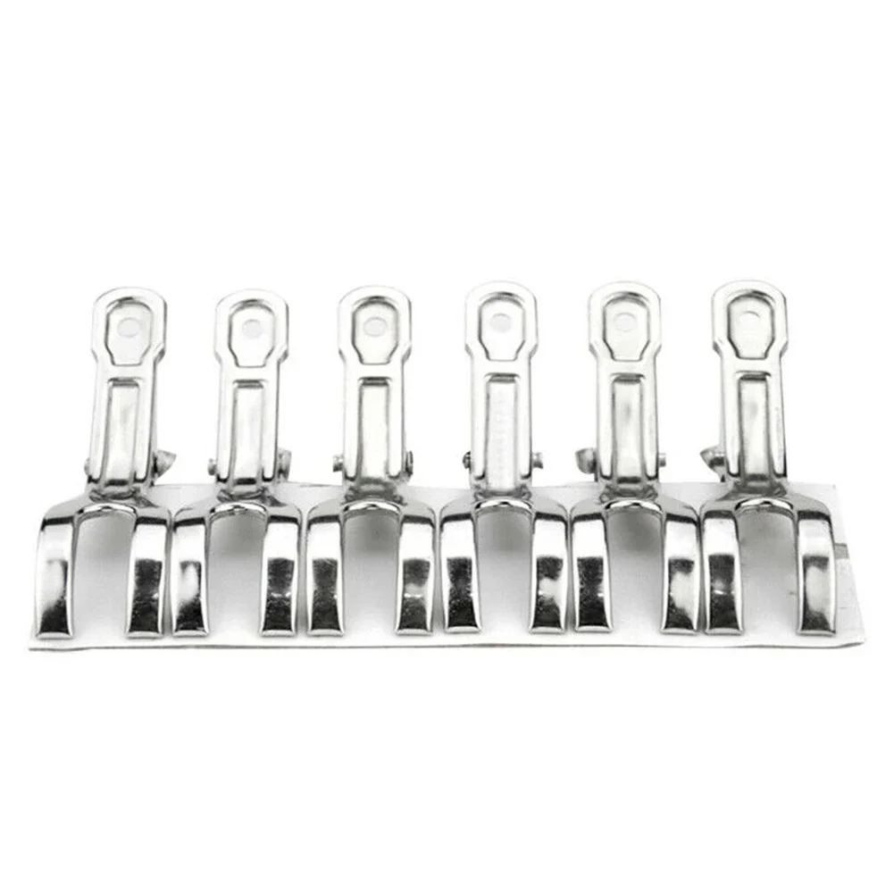 

Open Clip Cloth Clip Clothespins Multifunctional Quilt Clip Rust-proof Stainless Steel Washcloths Clip High Quality