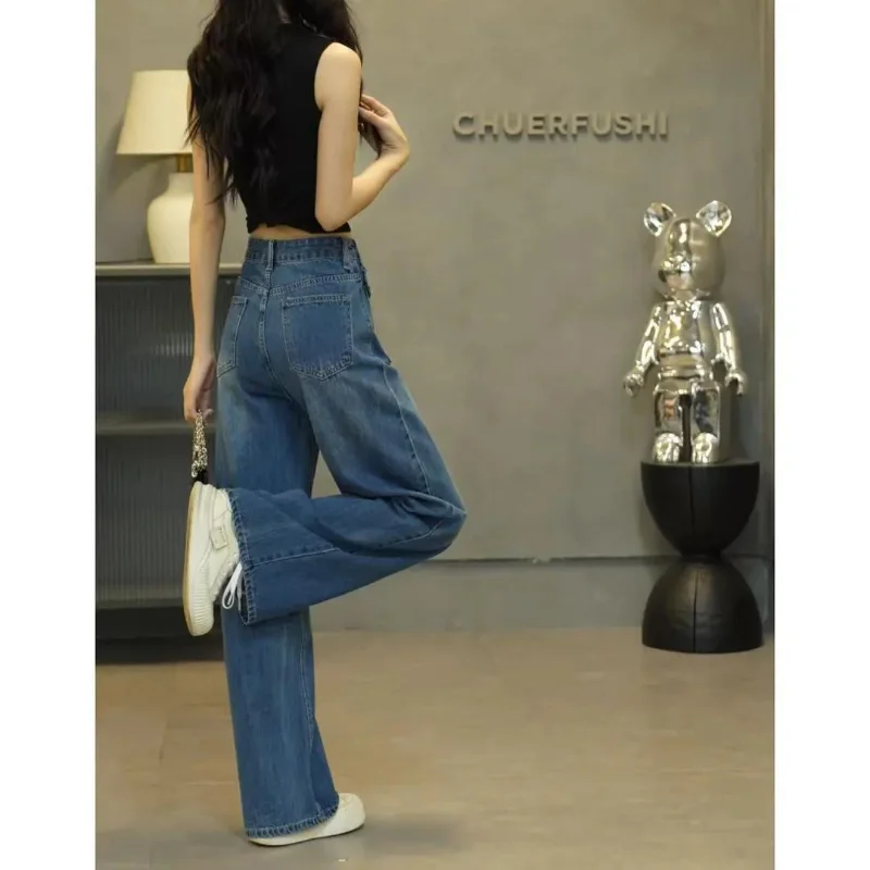 Nuovi pantaloni slim in due pezzi finti primaverili e autunnali da donna Design Pantaloni dritti alla moda e versatili