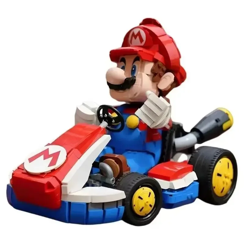 HEIßER SPIELZEUG 72037maliao Kart Modell Bausteine Klassische Spiele Racing Montage Bausteine Spielzeug Geburtstag Geschenke