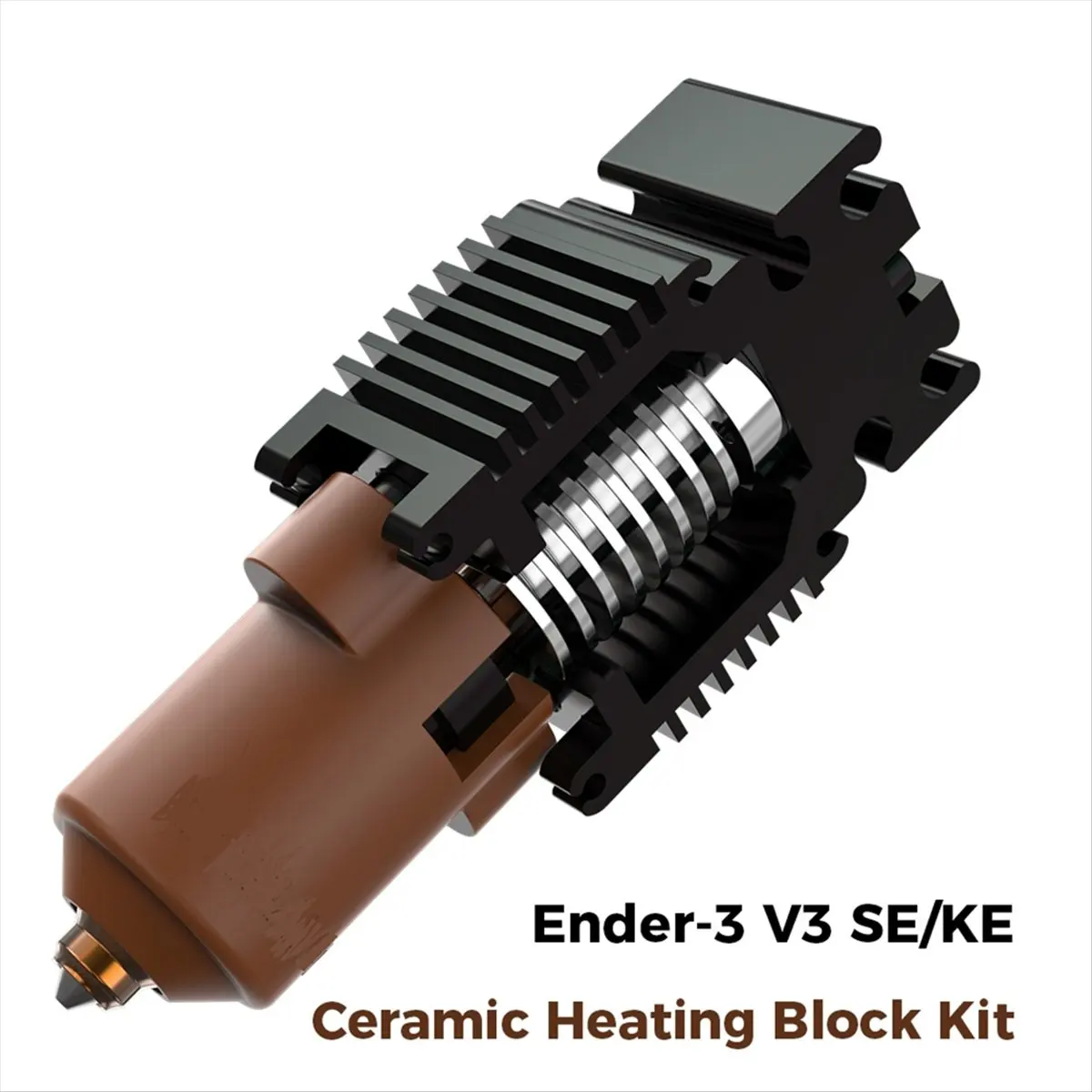 

*ESTR для Creality Official-Original Ender-3 V3 SE/KE, комплект керамических нагревательных блоков, 60 Вт, 0,4 мм, комплект быстросменных насадок, комплект 3D-принтера