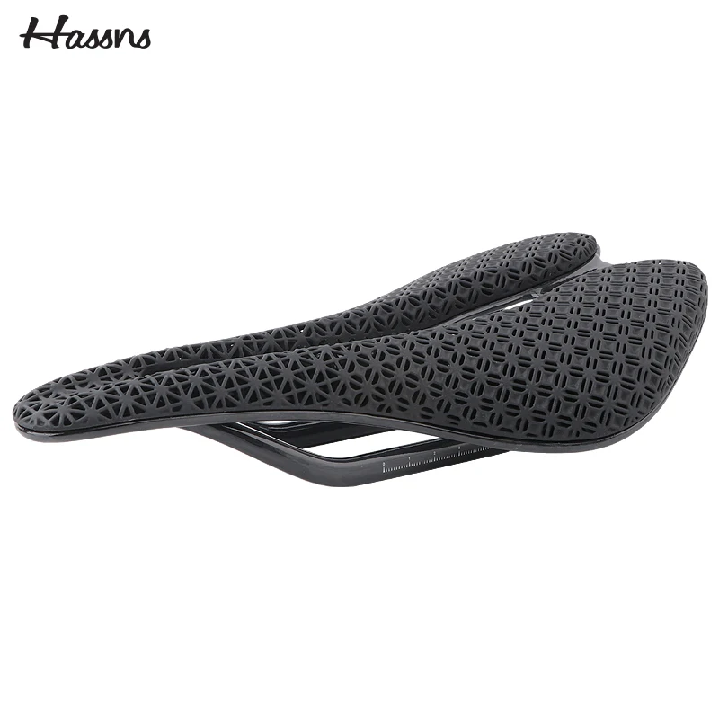 HASSNS T400 Carbon Fibre Saddle Bicycle Seat Cushion Mtb Bench Specialized Mountain Bike Seat Cycling Chair 3D Printing Saddle