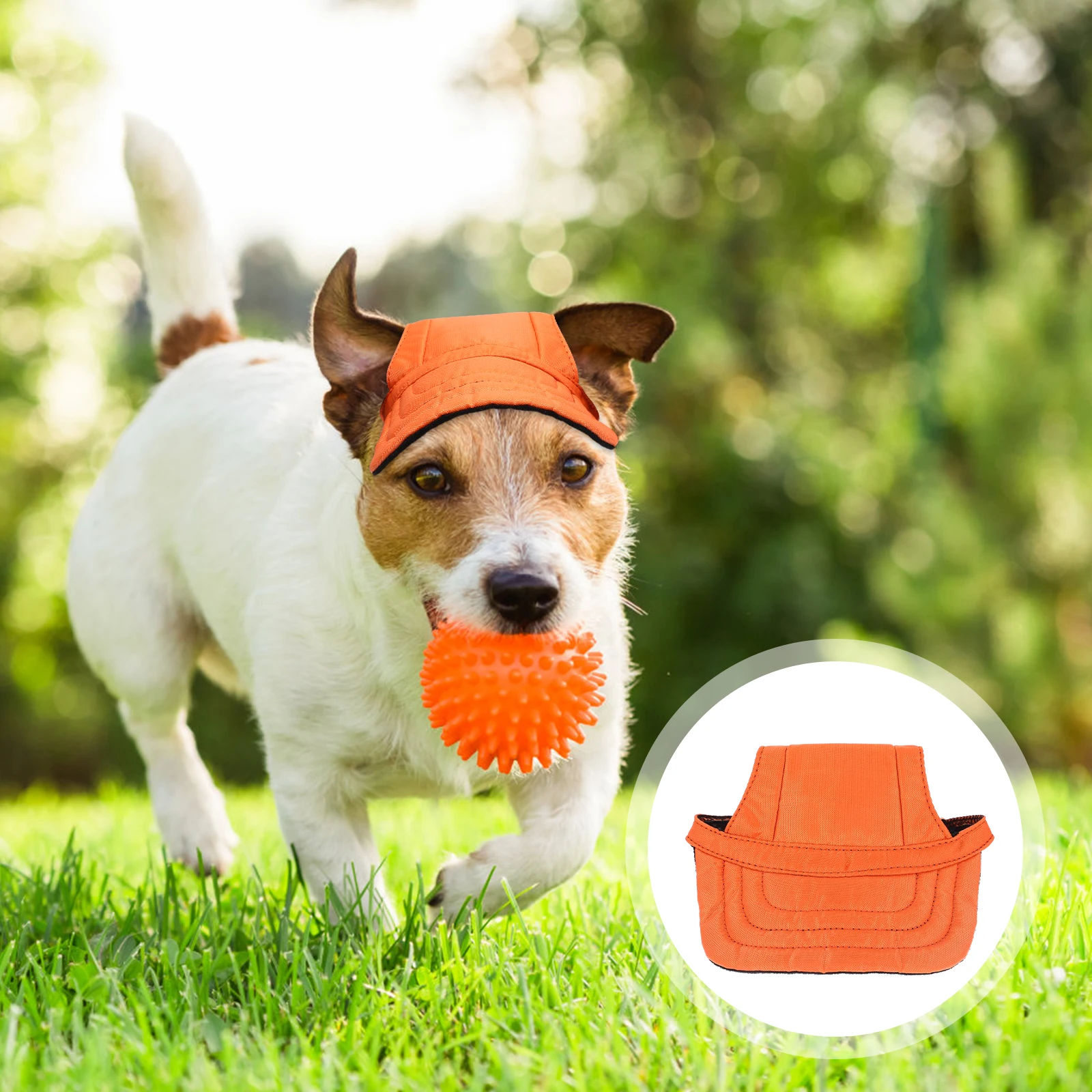 

Pet Baseball Hat Canvas Dog Cat Outdoor Summer Sun Protection Hat Puppy Headwear Ear Holes Comfortable Puppy Headwear