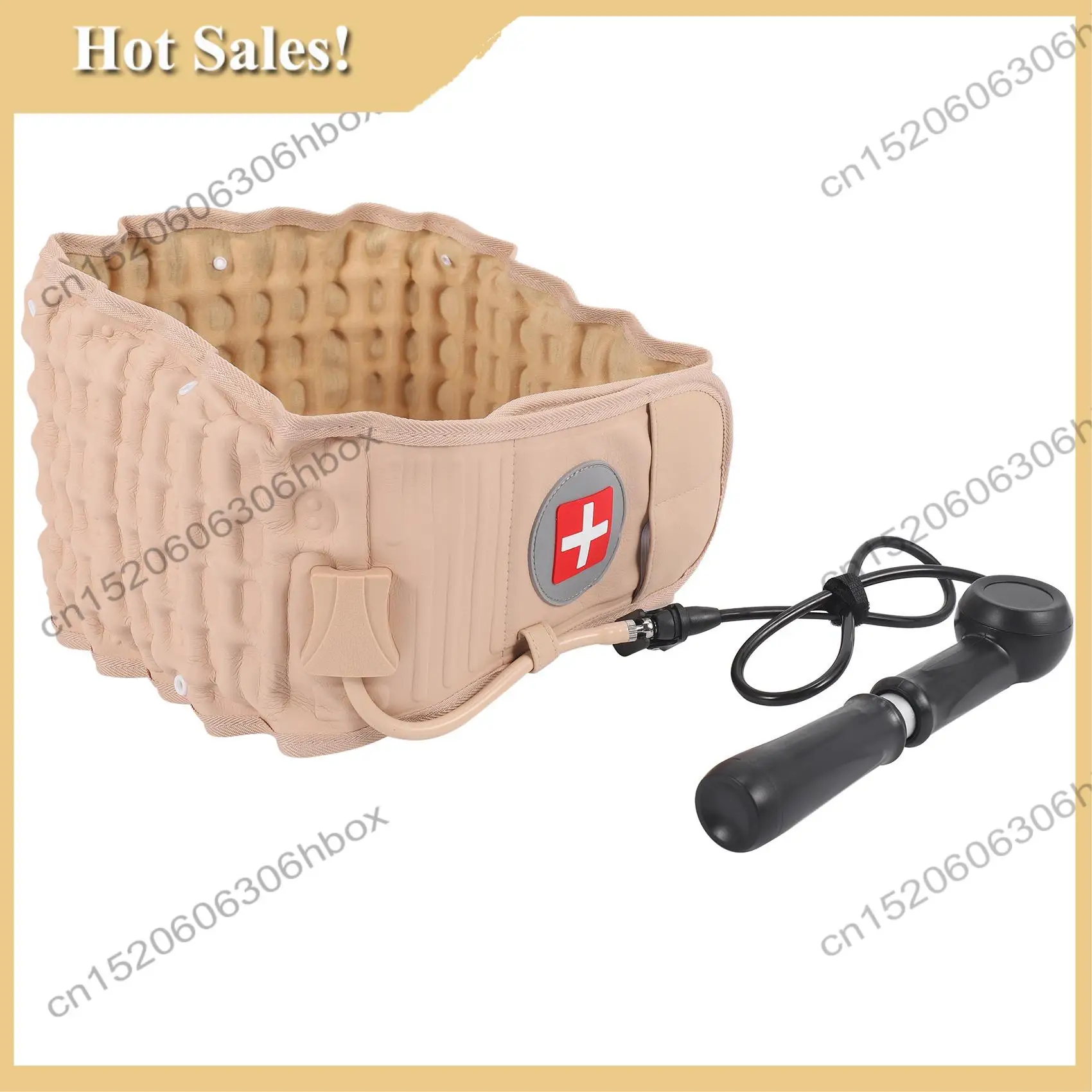 

-HOPE Lumbar Spinal-Air Decompression Back Belt Air Traction Waist Protector Belt Pain Lower Lumbar Support Fit For 29 Inches -4