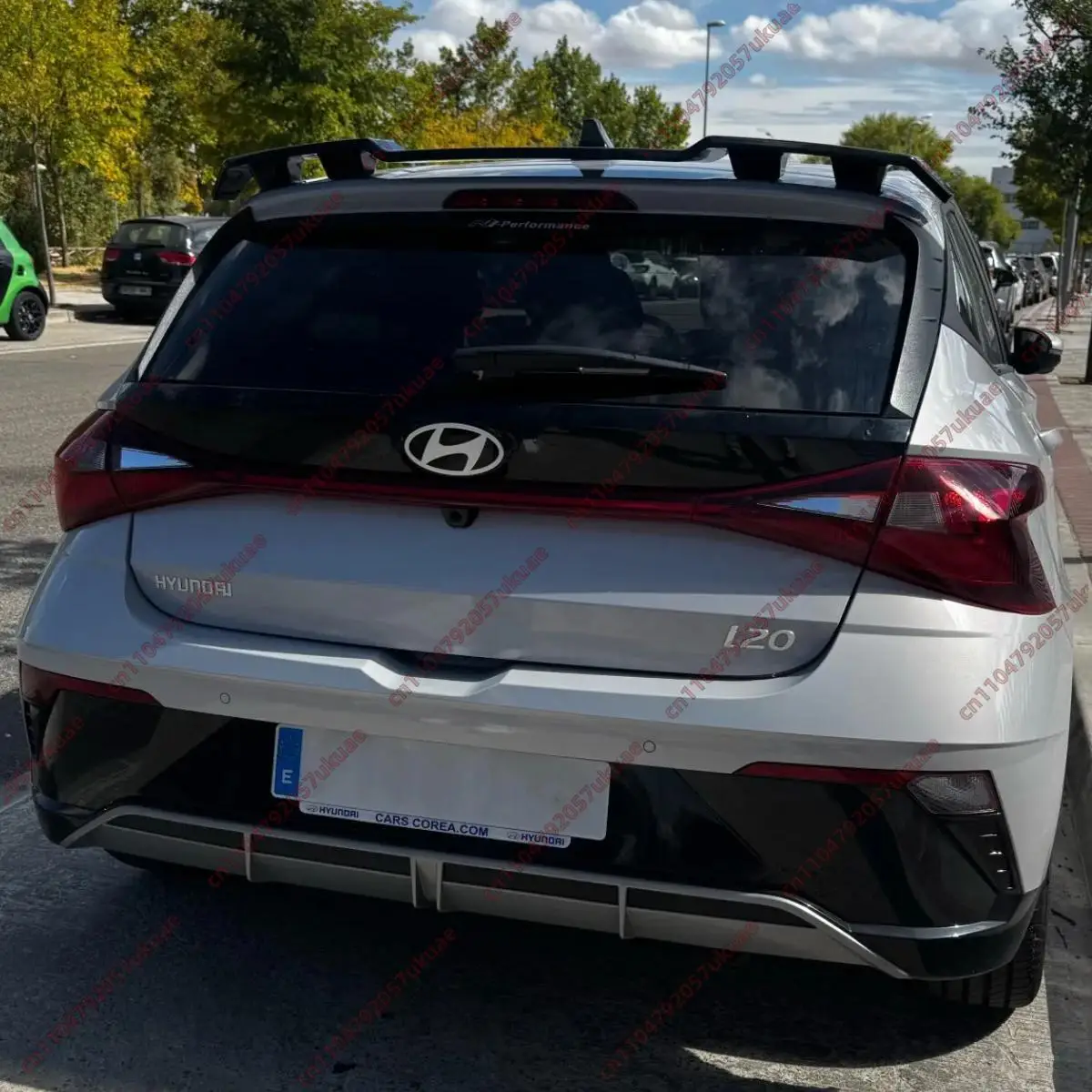

Rear Spoiler For Hyundai i20 MK3 i20 N-Line N 2020-2026 1:1 Performence Upgrade Style Car Trunk Top Roof Wing Splitter Body Kit