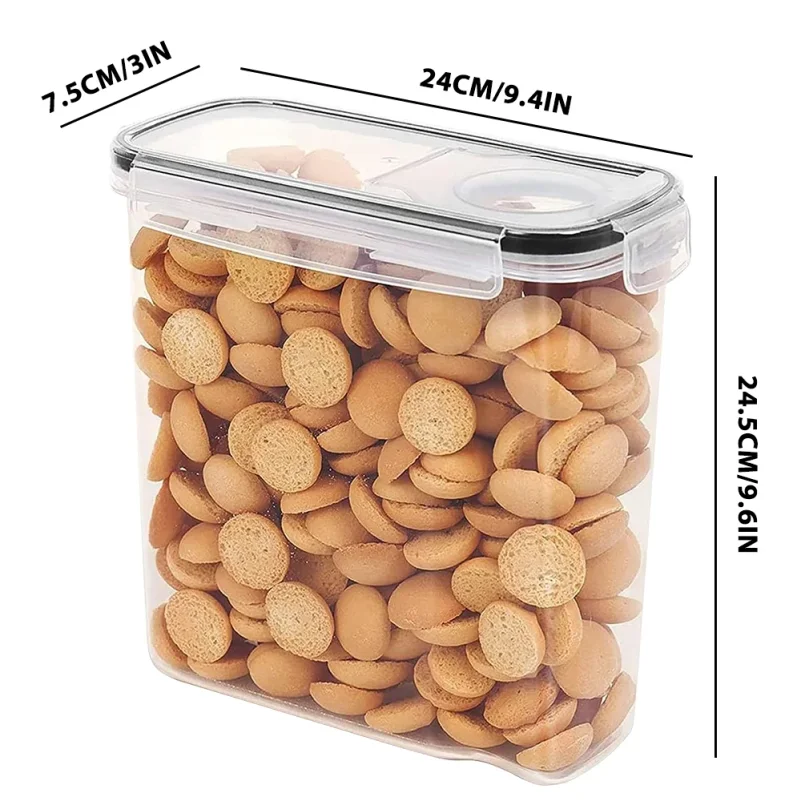 4'lü/8'li Gıda Saklama Kabı Se - Airtight Cereal Jar incelemesi ve fiyatı