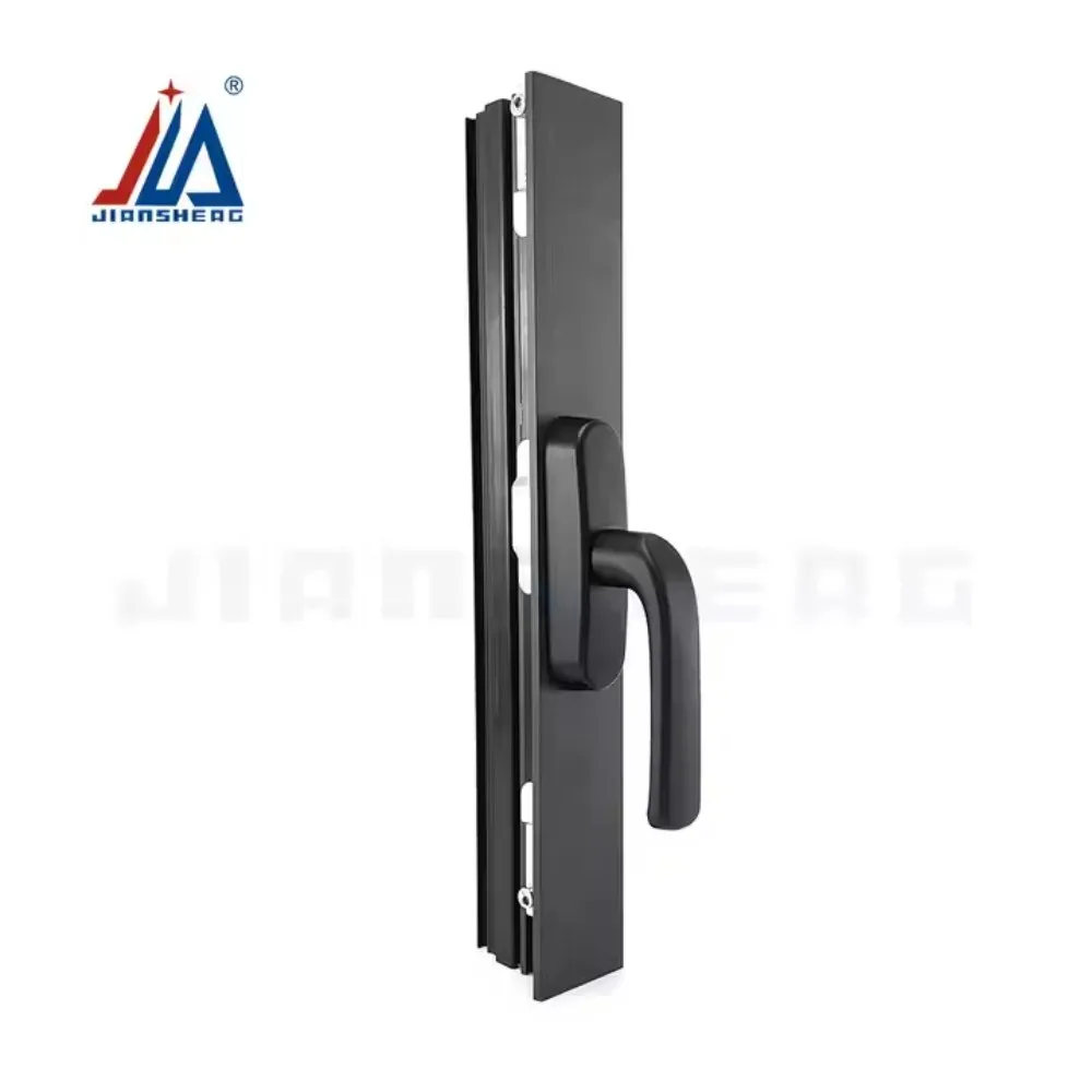 مقابض نافذة معلقة علوية من الألومنيوم عالية الجودة، مقبض ألومنيوم منحني للنافذة قابل للتشغيل