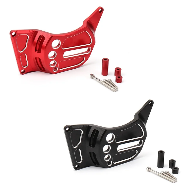 BB-الدراجات النارية غطاء اسطوانة المحرك غطاء حماية الرأس الحرس استبدال ل CFMOTO 450 SR 450SR 450Sr 2022 2023 (أسود)