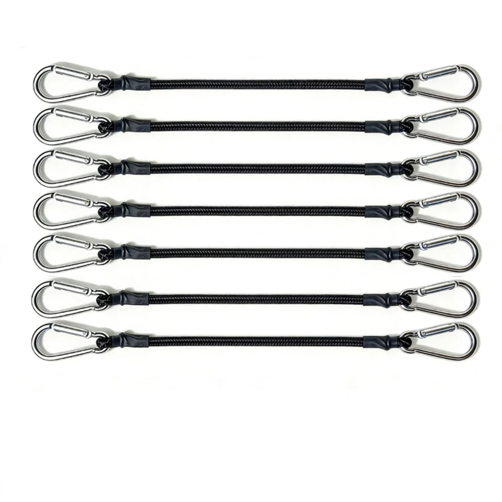 Elastic Cargo Tie Down Rope Luggage Bungee Strap Outdoor Bike Rack Motorcycle Trunk Fixed Binding Cord Utility Accessory