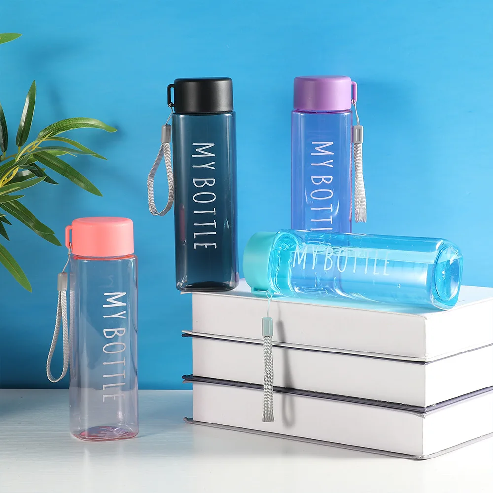 500ml Men Women Portable Plastic Coffee Juice Cup Drinking Bottle Water Bottle Sports Water Cup