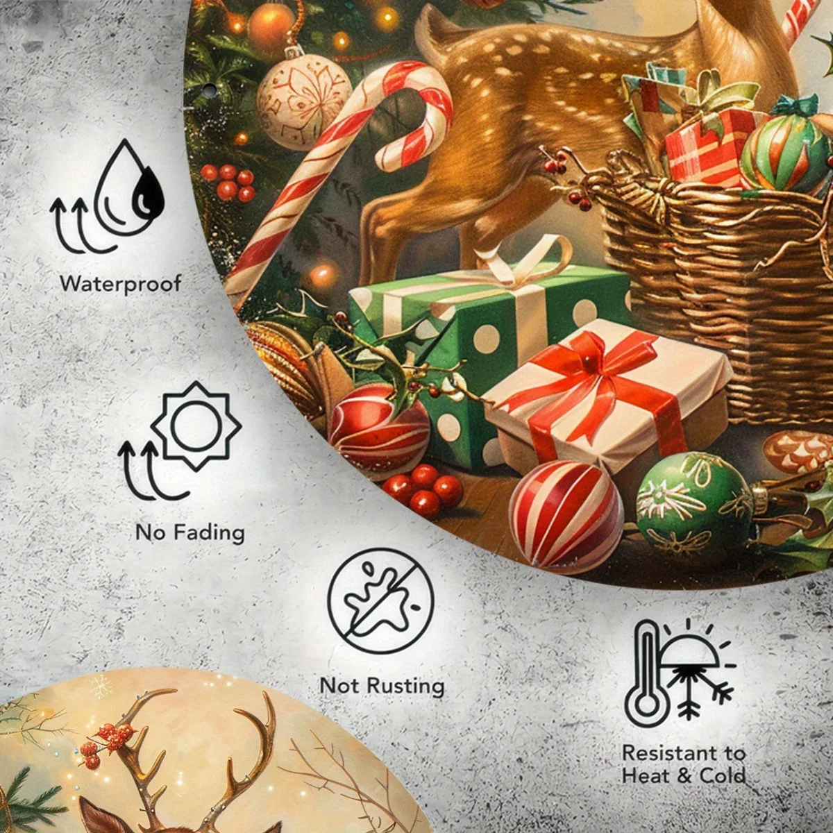 شعار دائري عتيق، ديكور حائط، مناسب للمنازل والمطاعم والمقاهي والكراجات وتصميم المهرجانات الممتعة