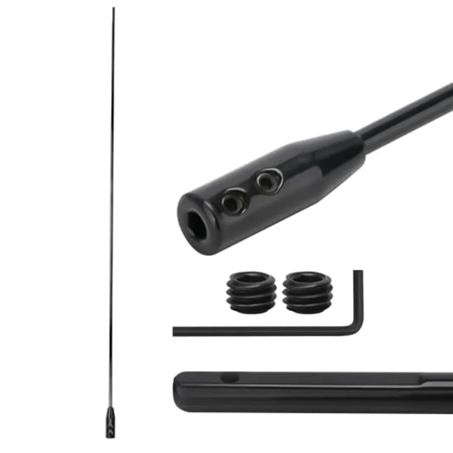 

Flexible Drill Bit ExtensionLong Flex Drill Bit Holder Extension Compatible with 1/4" Hex and 3-Flat Shank with Hex Key and Spa