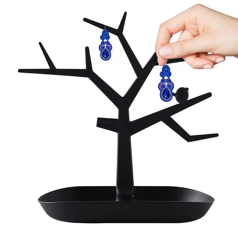 Deer Jewelry Display Stand Earrings Necklace Ring Jewelry Display Tray Tree Storage Racks Organizer Holder Make Up Decoration