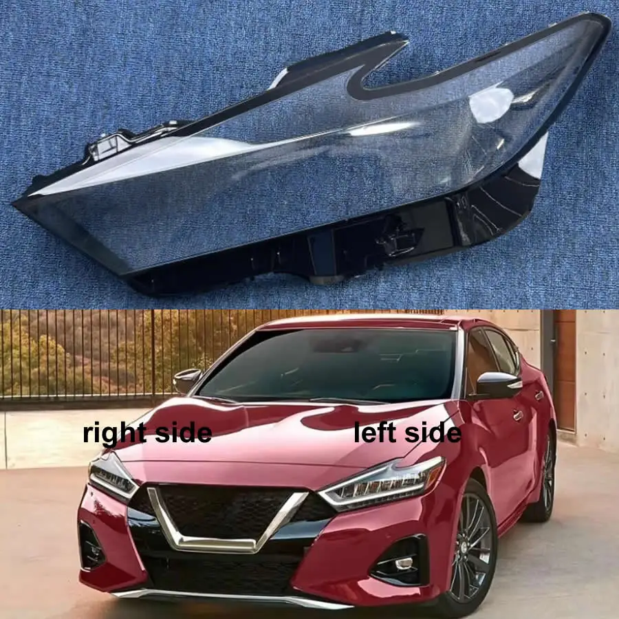 Für Nissan Cima 2019 Scheinwerferabdeckung Transparente Scheinwerferhülle Lampenschirm Linse Ersatz für Original-Lampenschirm Plexiglas