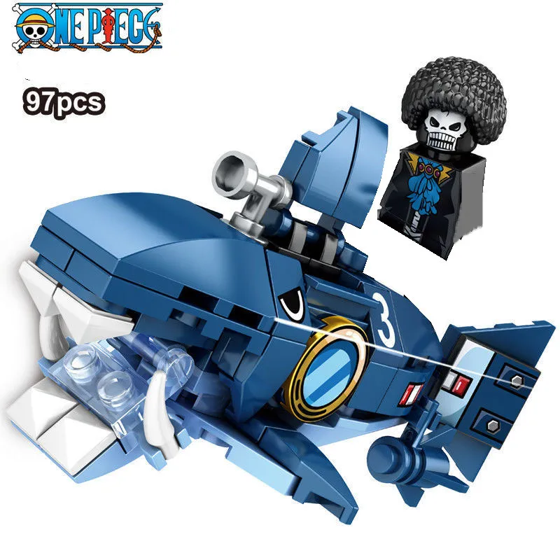 Classic One Cartoon Building Blocks Piece Chopper Educationa DIY Toy Lufy Zoro Sanji Anime Figures Brinquedos for Kids Gifts