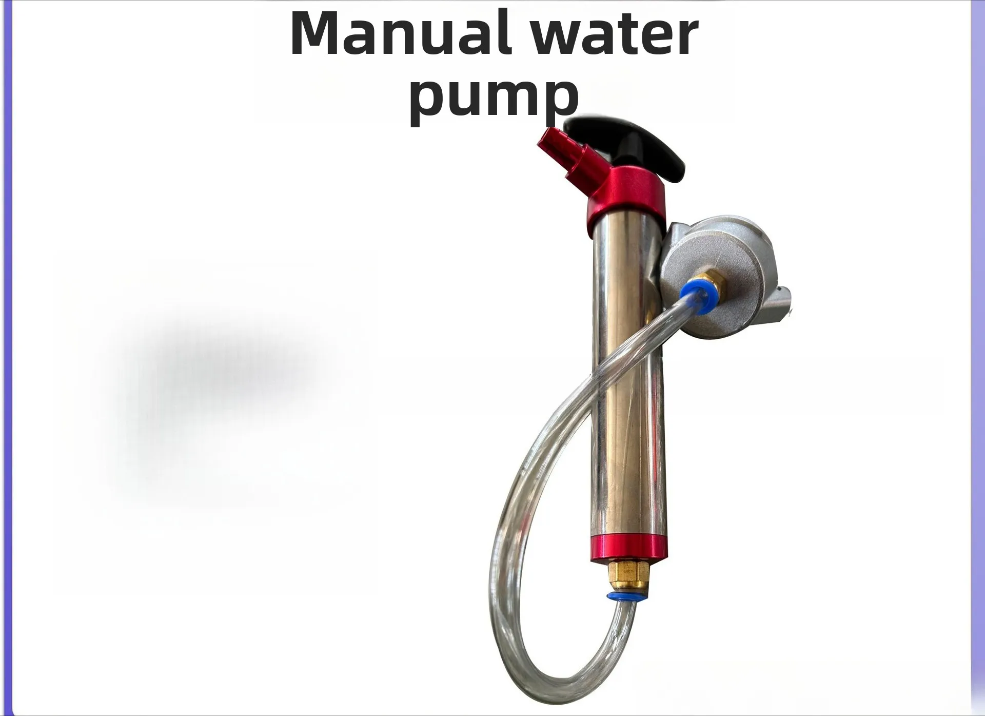 Manual Pull Piston Type Vacuum Piston Type Manual Pull Manual