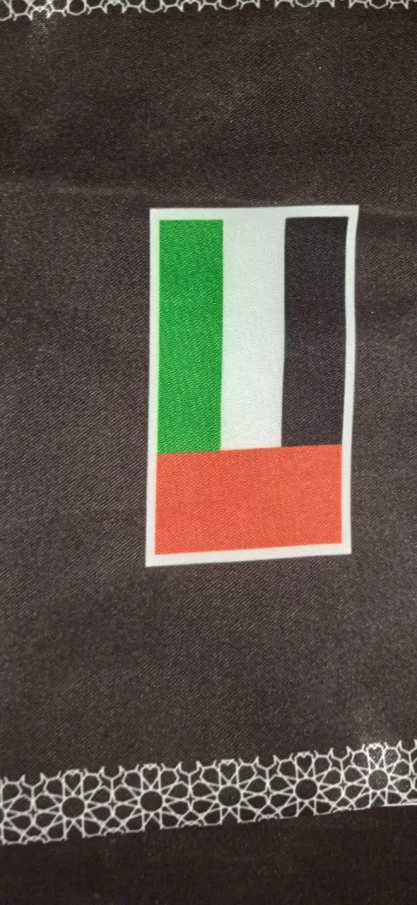 Flagicts 100% Stain United Arab Emirates UAE Flag Scarf