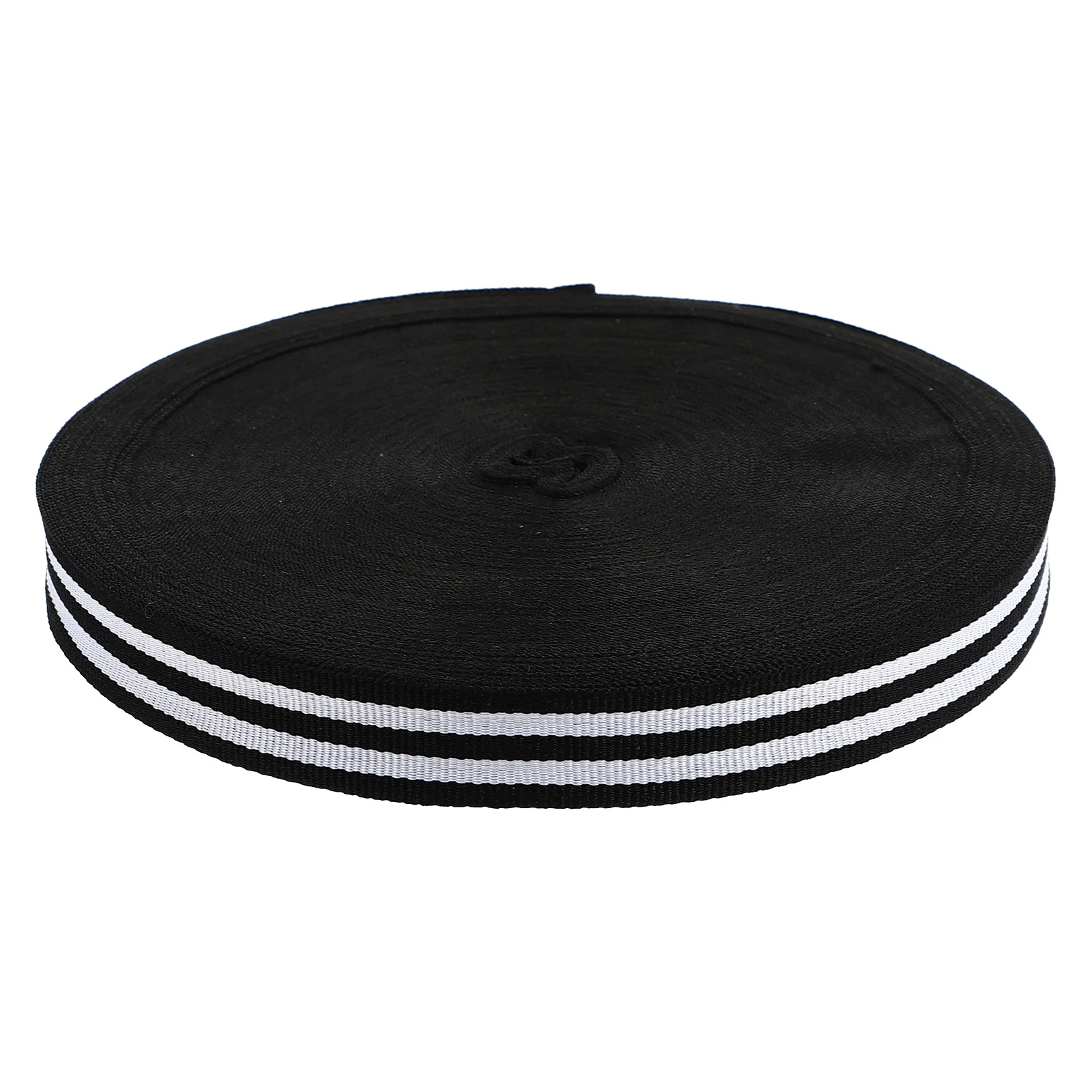 

1 Roll Black White Striped Ribbon High Quality Polyester Decorative Ribbon for Gift Box Wrapping DIY Crafts Making