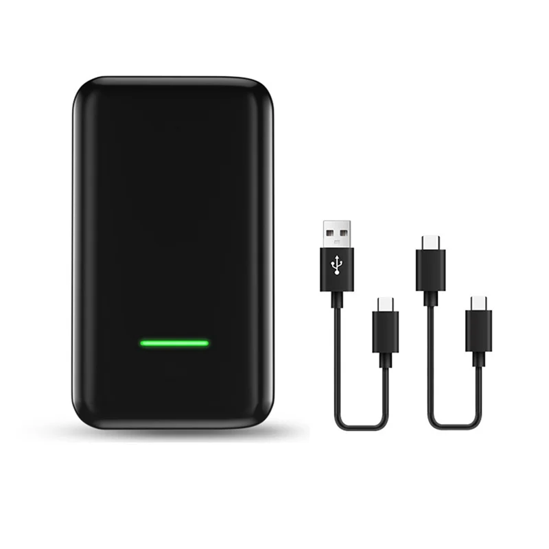 Wireless Carplay อะแดปเตอร์แบบพกพารถเชื่อมต่อระหว่างกันรถนําทางสมาร์ทกล่องสําหรับ Apple Wireless Carplay Dongle