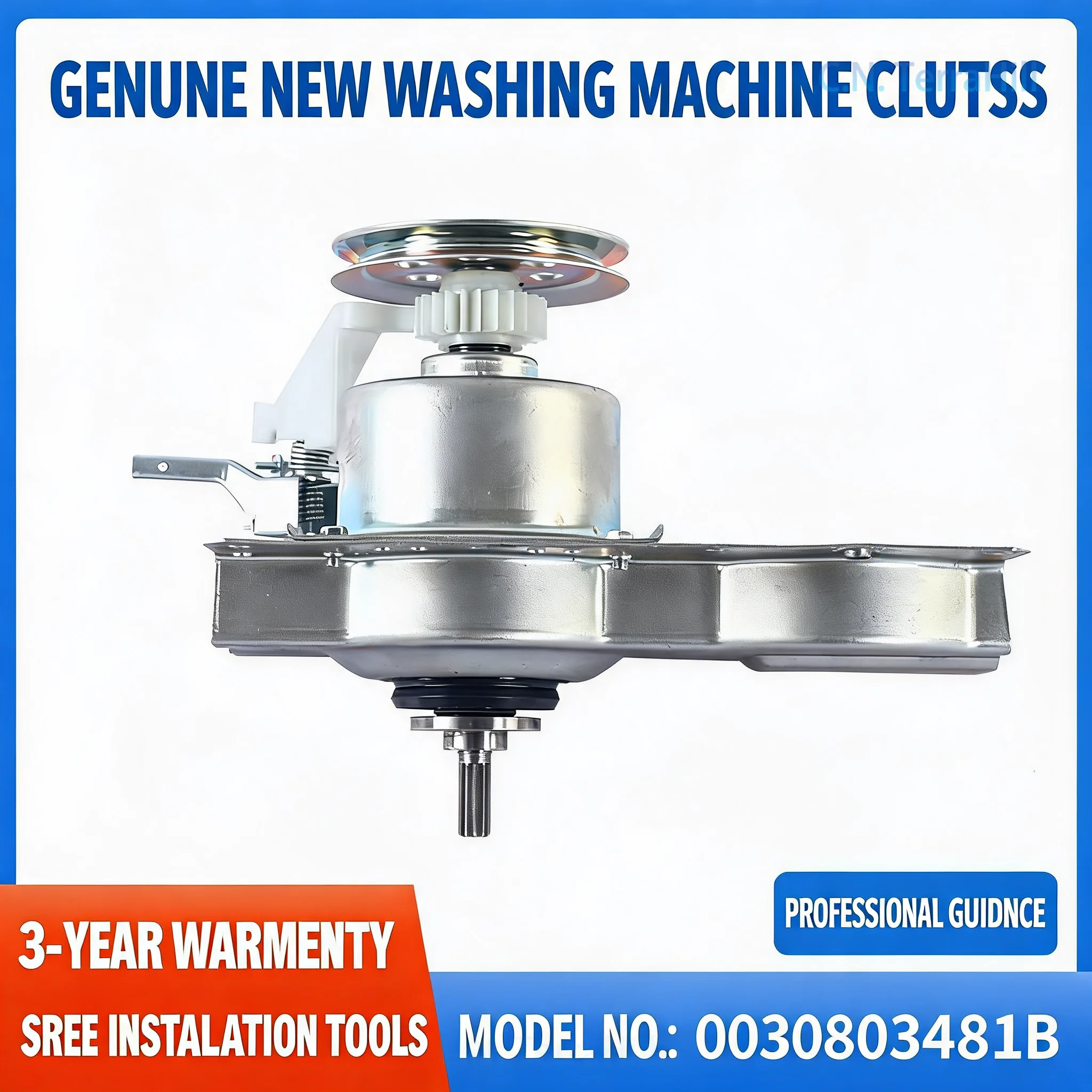 Washing Machine Clutch Assembly with Reducer, Compatible with Haier Automatic Washer, Replacement Part 0030805973