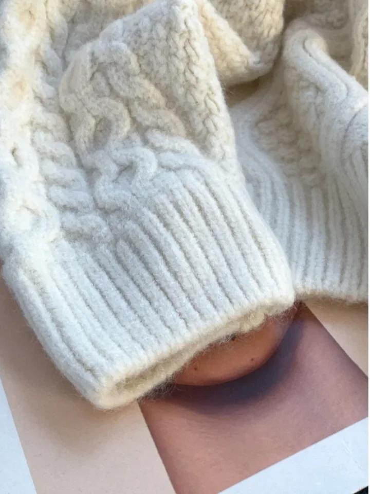 Słodki sweter z kokardą damski wiosenno-jesienny w stylu retro japońskim, miękki top w stylu lazy, z okrągłym dekoltem, z długim rękawem, luźny kardigan z dzianiny.