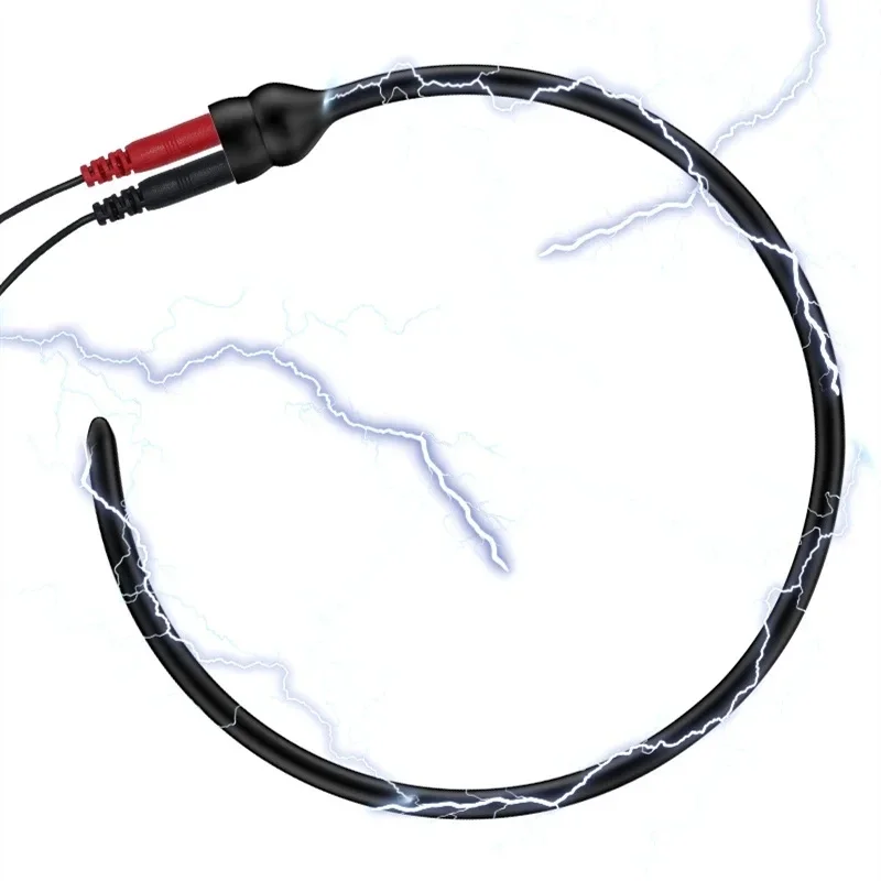 Electric Shock Urethral Dilators Penis Plug Vibrating Insertion Urethral Plug Catheter Sounds Vibrator Sex Toys for Men Adult - view 5